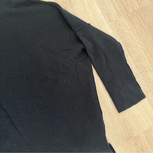 ** Brochure walker Black cashmere wool knit sweater boxy fit S - Picture 4 of 12